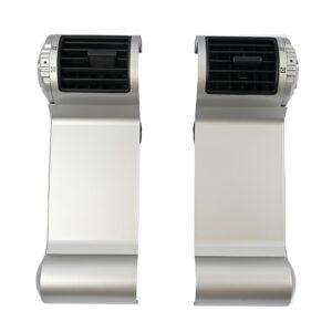 Left & Right Side Dashboard AC Air Vent Outlet Panel Compatible with Toyota FJ Cruiser 2007-2023 Front Driver & Passenger Side Dash A/C Air Conditioning Vent Grill Cover