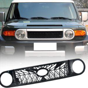 Car Front Grilles For Toyota FJ Cruiser 2007-2012 2013-2020,Reliable Protection Front Mesh Grille Auto Accessories